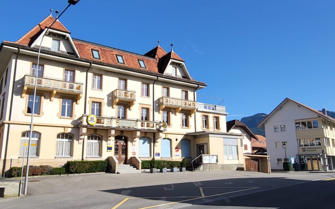 Transformation du bâtiment protégé « Hôtel Alpenklub »